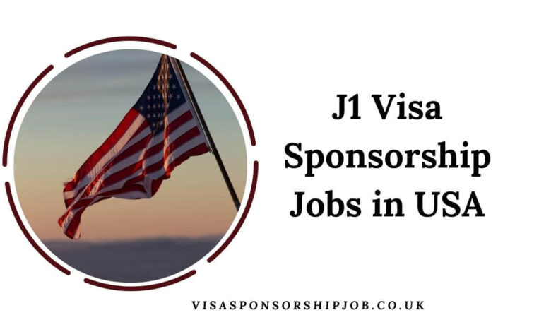 J1 Visa Sponsorship Jobs in USA