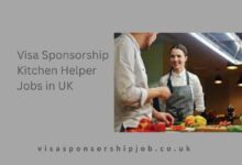 Visa Sponsorship Kitchen Helper Jobs in UK