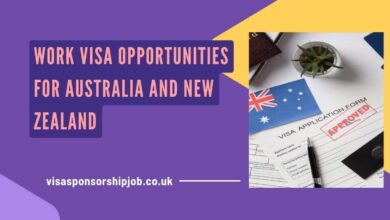 Work Visa Opportunities for Australia and New Zealand