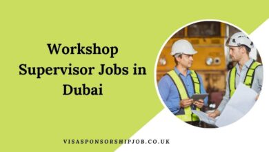 Workshop Supervisor Jobs in Dubai