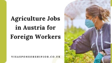 Agriculture Jobs in Austria for Foreign Workers