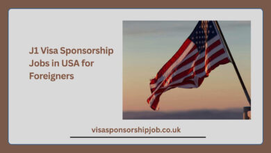 J1 Visa Sponsorship Jobs in USA for Foreigners