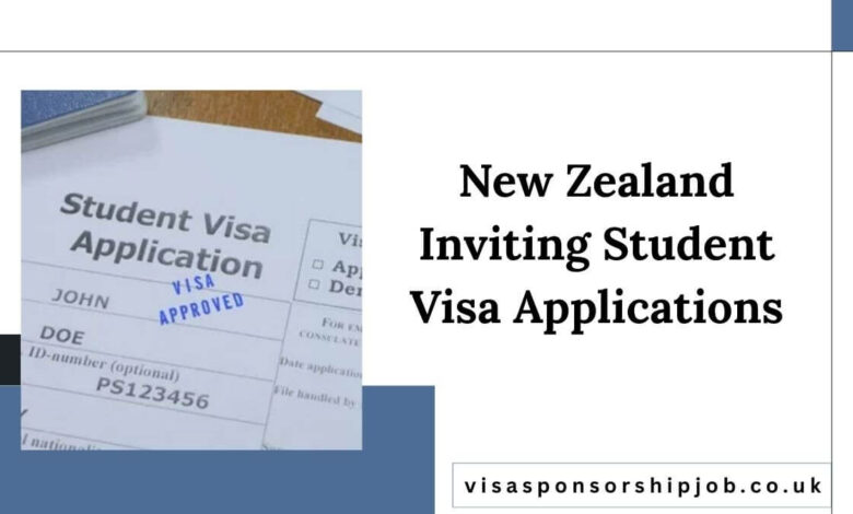 New Zealand Inviting Student Visa Applications