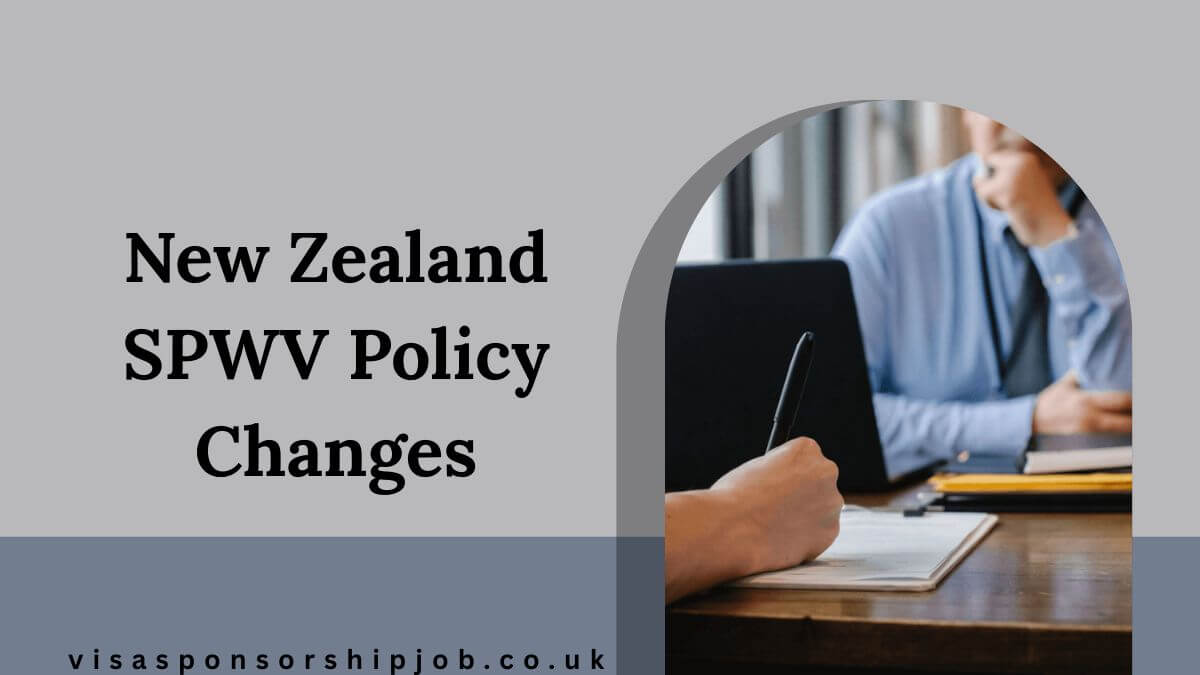 New Zealand SPWV Policy Changes