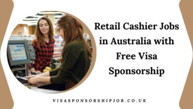 Retail Cashier Jobs in Australia with Free Visa Sponsorship