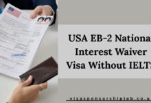 USA EB-2 National Interest Waiver Visa Without IELTS