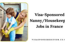 Visa-Sponsored Nanny/Housekeeper Jobs in France