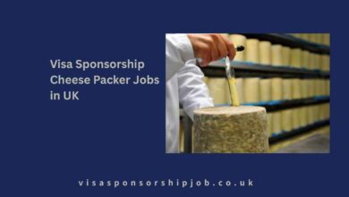 Visa Sponsorship Cheese Packer Jobs in UK