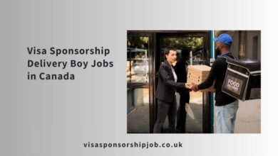 Visa Sponsorship Delivery Boy Jobs in Canada