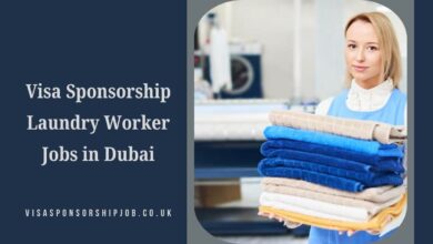 Visa Sponsorship Laundry Worker Jobs in Dubai