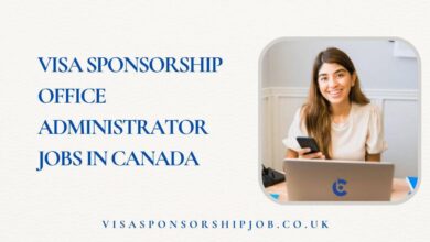 Visa Sponsorship Office Administrator Jobs in Canada
