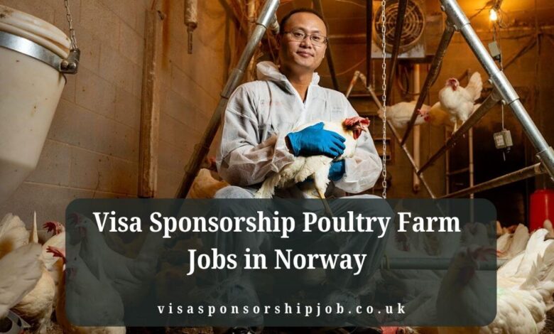 Visa Sponsorship Poultry Farm Jobs in Norway
