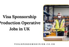 Visa Sponsorship Production Operative Jobs in UK