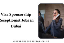 Visa Sponsorship Receptionist Jobs in Dubai