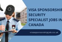Visa Sponsorship Security Specialist Jobs in Canada