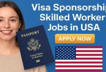 Visa Sponsorship Skilled Worker Jobs in USA