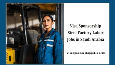 Visa Sponsorship Steel Factory Labor Jobs in Saudi Arabia
