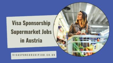 Visa Sponsorship Supermarket Jobs in Austria