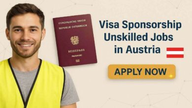 Visa Sponsorship Unskilled Jobs in Austria