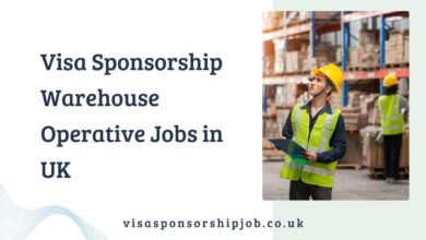 Visa Sponsorship Warehouse Operative Jobs in UK
