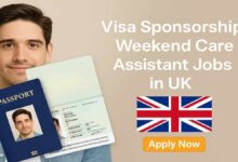 Visa Sponsorship Weekend Care Assistant Jobs in UK