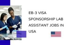 EB-3 Visa Sponsorship Lab Assistant Jobs in USA