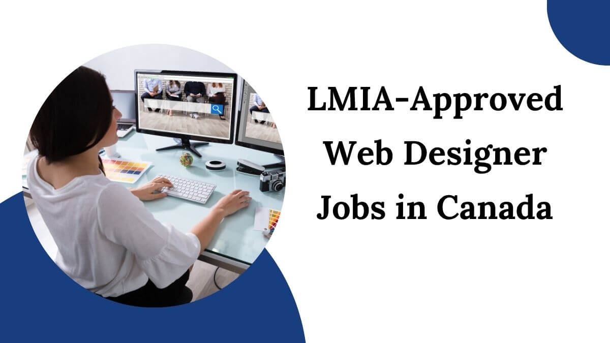 LMIA-Approved Web Designer Jobs in Canada