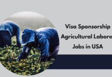 Visa Sponsorship Agricultural Laborer Jobs in USA