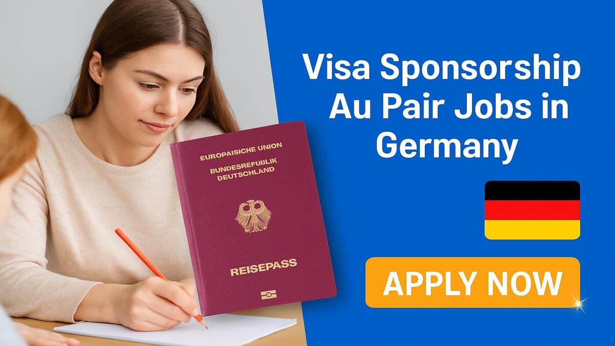 Visa Sponsorship Au Pair Jobs in Germany