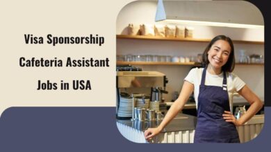 Visa Sponsorship Cafeteria Assistant Jobs in USA