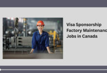 Visa Sponsorship Factory Maintenance Jobs in Canada