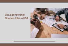 Visa Sponsorship Finance Jobs in USA