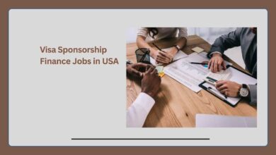 Visa Sponsorship Finance Jobs in USA