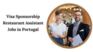 Visa Sponsorship Restaurant Assistant Jobs in Portugal