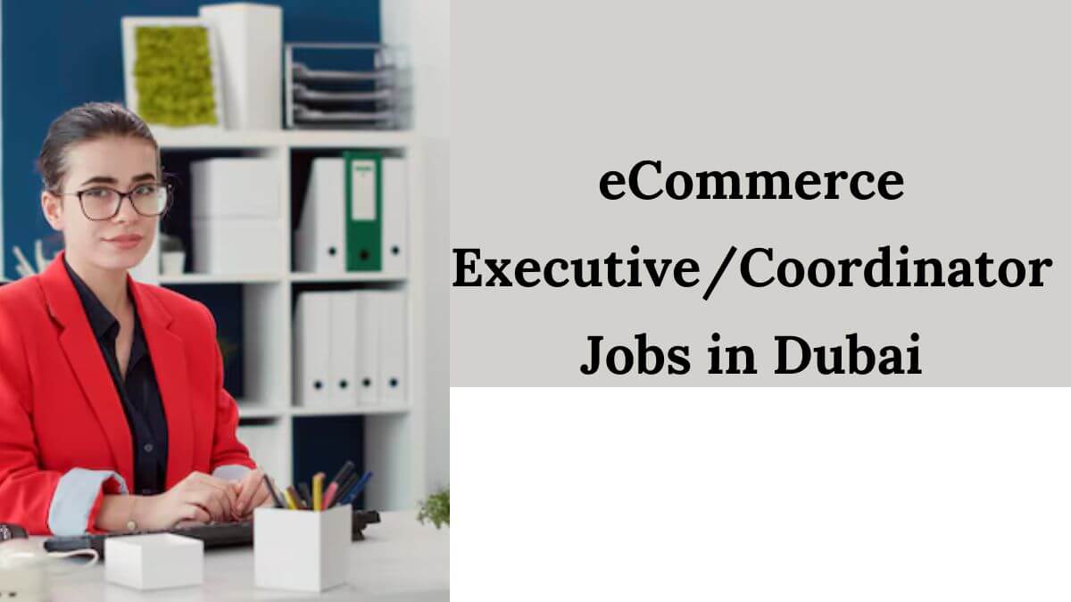 eCommerce Executive/Coordinator Jobs in Dubai