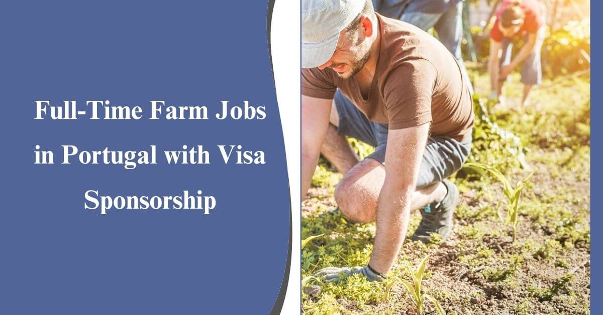 Full-Time Farm Jobs in Portugal with Visa Sponsorship