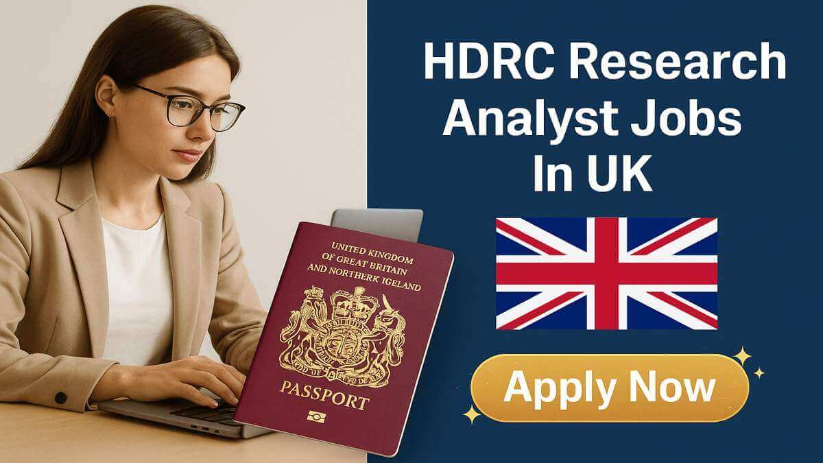 HDRC Research Analyst Jobs In UK