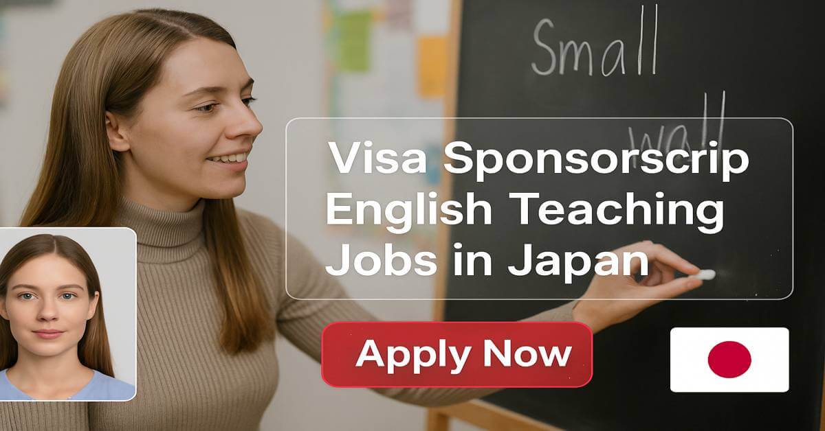 Visa Sponsorship English Teaching Jobs in Japan