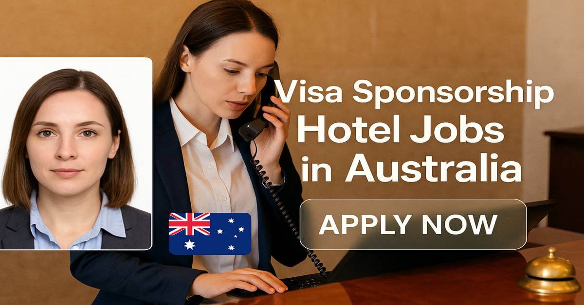 Visa Sponsorship Hotel Jobs in Australia