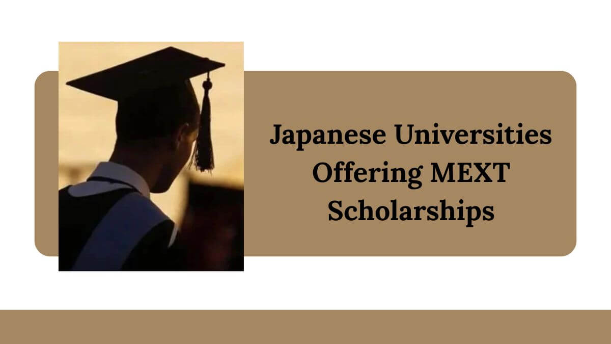 Japanese Universities Offering MEXT Scholarships