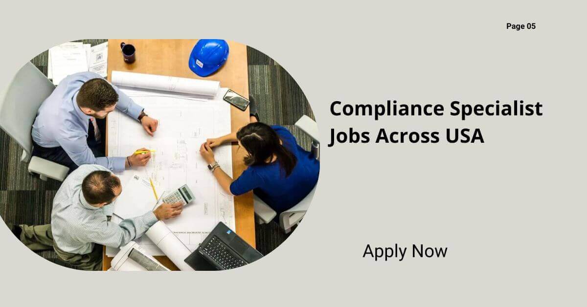 Compliance Specialist Jobs Across USA