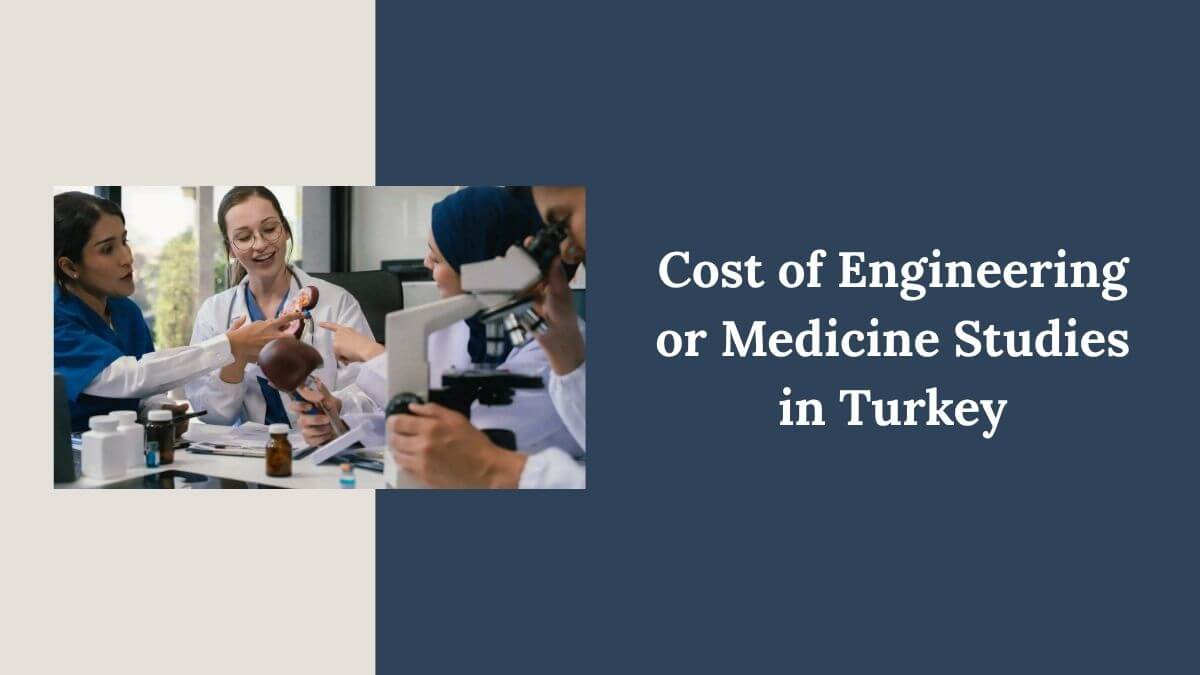Cost of Engineering or Medicine Studies in Turkey